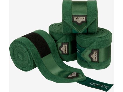 Bandáže Loire Polo LeMieux, 4 ks, 3,8 m, hunter green