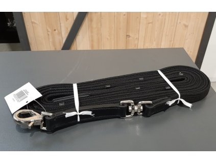 Lonž Umbria Equitazione, 8 m, černá