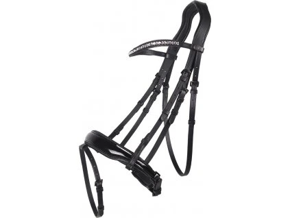 Uzdečka Orlando QHP, černá (Velikost COB)