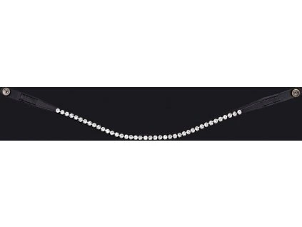 Čelenka PresTeq, black/silverwhite (Velikost PONY)