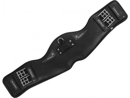 Podbřišník drezurní Gel & PVC ACAVALLO, černý