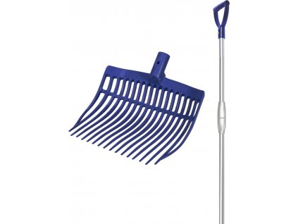 Vidle místovací s násadou V-Plast, navy
