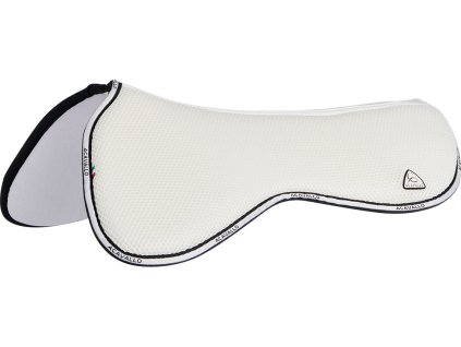 Dečka tlumící Spine Free Double Face 3D Spacer/Micropile & Memory Foam Acavallo, bílá