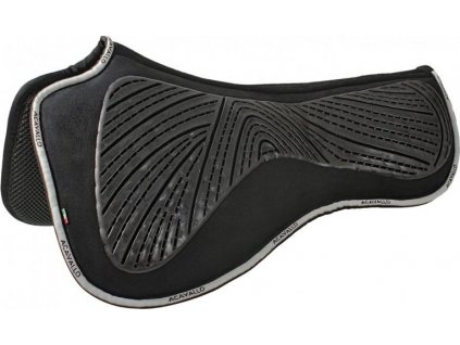 Dečka gelová C.C. Spine Free & Memory Foam 3D Spacer Fabric Acavallo, drezurní, bílá