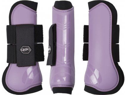 Kamaše přední QHP, pár, lavender (Velikost SHETTY)