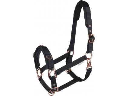 Obnosek lonžovací Rosé Waldhausen, černý (Velikost PONY)