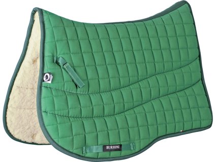 Dečka podsedlová s vlnou Burioni, trekingová, green