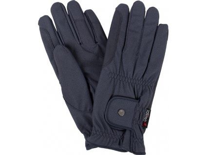Rukavice jezdecké Elite CATAGO, navy (Velikost 6)