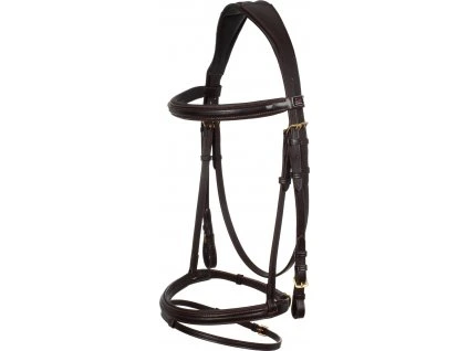 Uzdečka Classic Supreme, hnědá (Velikost COB)