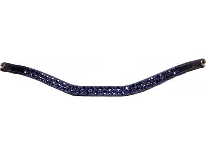 Čelenka StarGlow PresTeq, black/indigo (Velikost PONY)