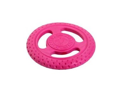 Hračka pro psy KIWI WALKER, plovoucí, růžová
