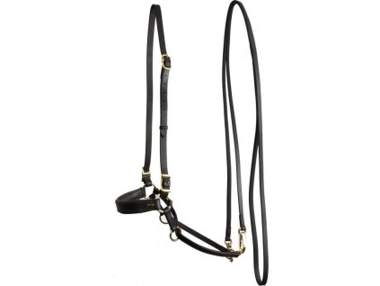 Uzdečka bezudidlová Janosch F.R.A., hnědá