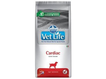 Granule pro psy VET LIFE NATURAL, cardiac, 10 kg