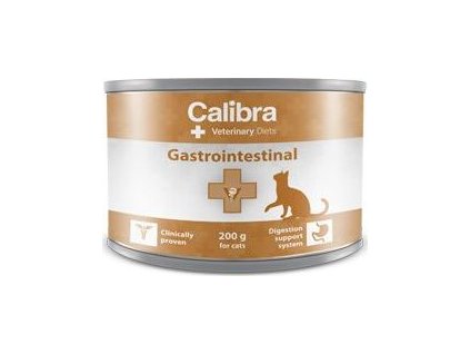 Konzerva pro kočky CALIBRA, gastrointestinal, 200 g