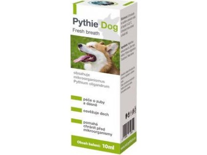 Péče o zuby a dásně psů PYTHIE DOG, 10 ml