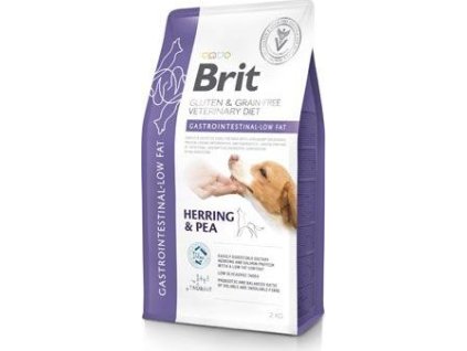 Granule pro psy BRIT, gastrointestinal-low fat, 2 kg