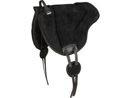 Pad jezdecký Suede Waldhausen, černý (Velikost FULL)