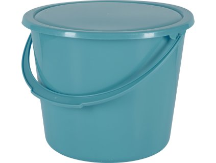 Kýbl s víkem HorseGuard, 8 l, turquoise