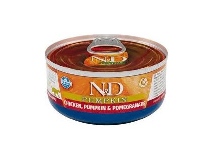 Konzerva N&D CAT PUMPKIN Adult, Chicken & Granátové jablko, 70 g