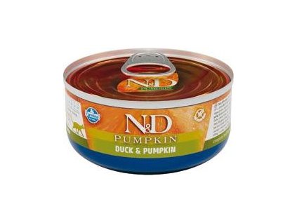 Konzerva N&D CAT PUMPKIN Adult, Duck & Pumpkin, 70 g