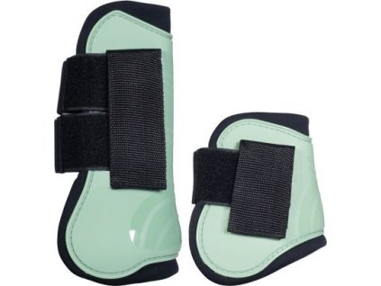 Set předních a zadních kamaší Genua HKM, 4 ks, light green