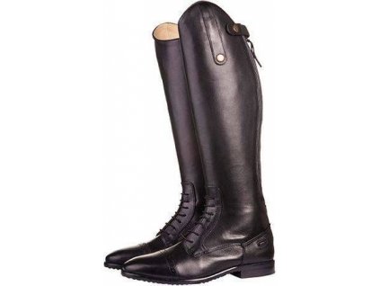 Boty jezdecké Valencia HKM, standardní lýtko, juniorské, černé