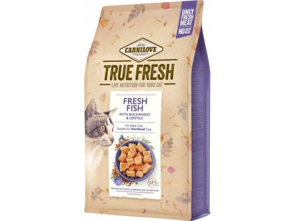Granule pro kočky Carnilove Cat True Fresh Fish, 4,8 kg