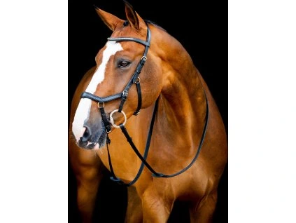 Uzdečka Rambo Micklem Competition Diamante 2, černá (Velikost COB/FULL)