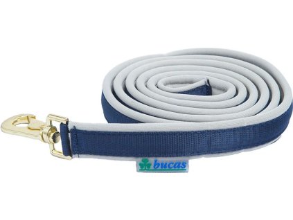 Vodítko Dublin Bucas, 2 m, navy/silver
