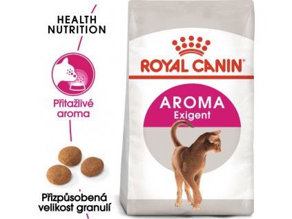 Granule pro kočky Royal Canin Feline Exigent Aroma, 4 kg