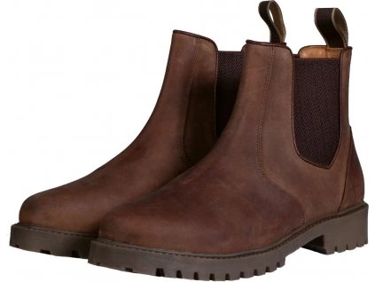 Pérka jezdecká Adrian HKM, pro dospělé, tmavě hnědá (Velikost 43)