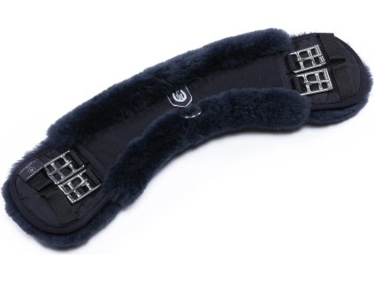 Podbřišník drezurní Werner Christ Horse, s beránkem, black/anthracite