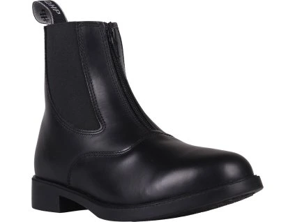 Pérka kožená Manilla QHP, pro dospělé, černá (Velikost 36)