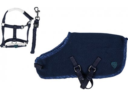 Set Starter Cuddle Pony HKM, deep blue