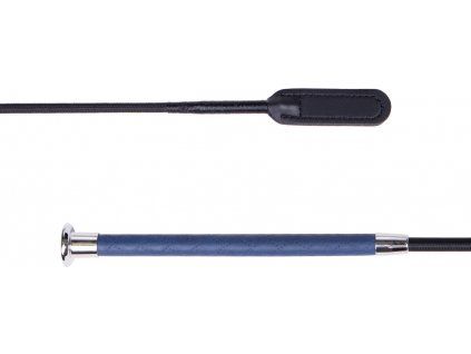 Bič drezurní Steady QHP, navy (Délka 100 cm)