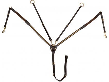 Poprsník Gold Supreme, hnědý (Varianta COB)