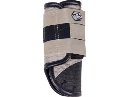 Kamaše přední Eventing Technical QHP, pár, biscuit (Velikost S)