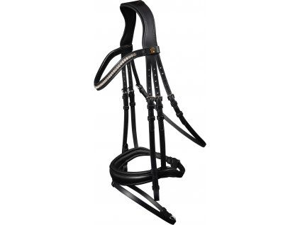 Uzdečka Essential S-Line Waldhausen, černá (Velikost COB)