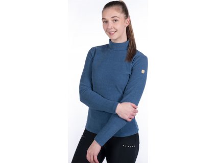 Svetr rolákový Marrakesh HKM, dámský, deep blue