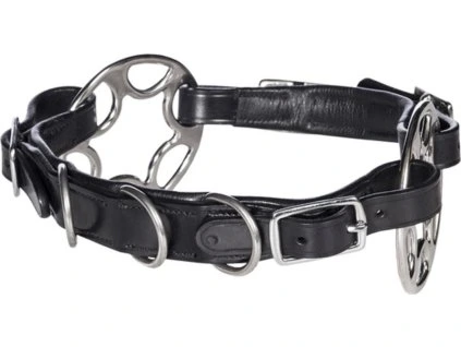 Hackamore/obnosek Caval F.R.A., černý (Velikost PONY)