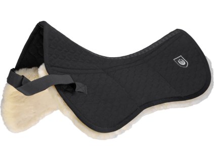 Beránek pod sedlo Ultra Triple Werner Christ Horse, FULL, pro vyšší kohoutek, black/nature