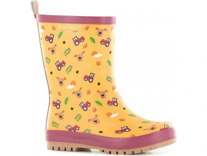 Holínky Robin Blackfox, dětské, orange (Velikost 22)