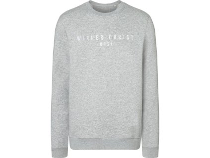 Mikina Werner Christ Horse, unisex, grey