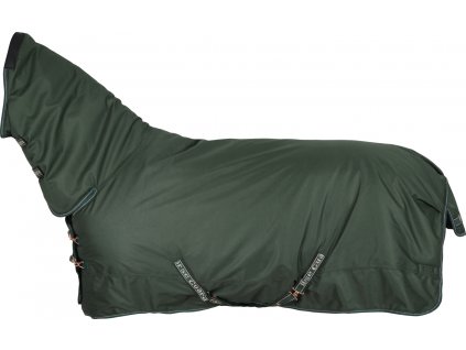 Deka výběhová Lynn HorseGuard, s krkem, 400 g, darkest spruce