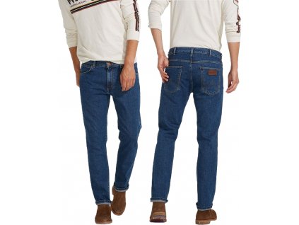 Džíny Greensboro Wrangler, unisex, délka 34, navy