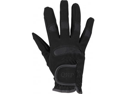 Rukavice jezdecké Multi QHP, dětské, černé