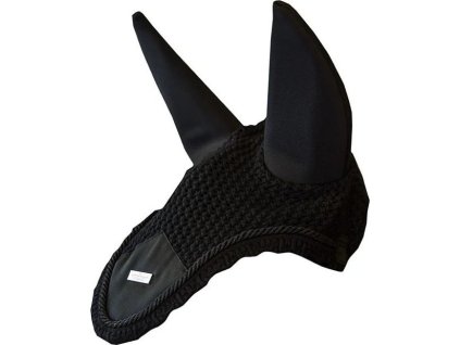 Čabraka polstrovaná Equestrian Stockholm, black/silver