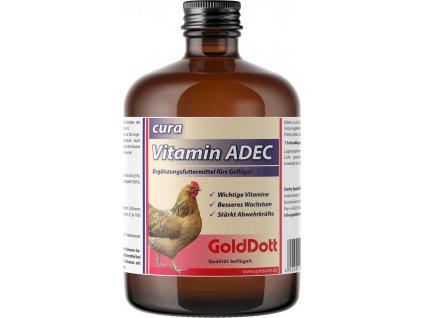 Doplněk Cura Vitamin ADEC GoldDott, 500 ml