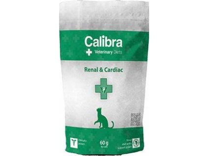 Granule pro kočky Calibra VD Renal & Cardiac, dietní, 60 g