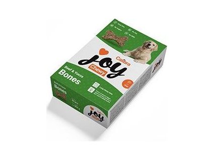 Pamlsky pro psy Calibra Joy Chewy Beef & Yucca Bones, 850 g